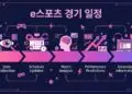 e스포츠 경기 일정