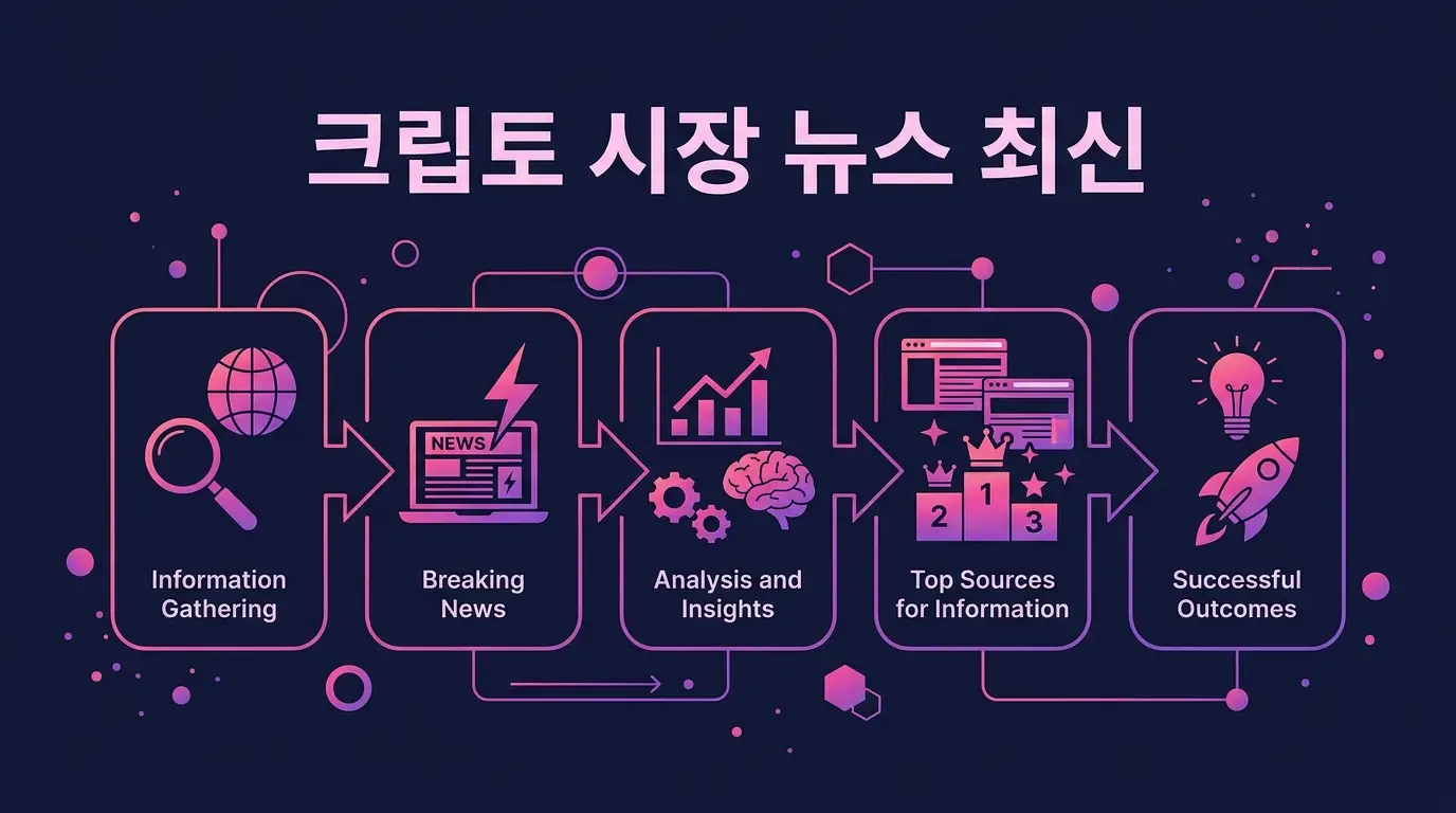크립토 시장 뉴스 최신