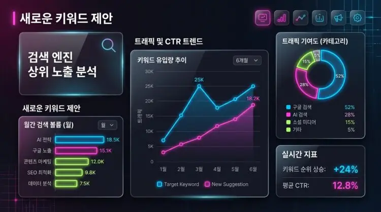 새로운 키워드 제안