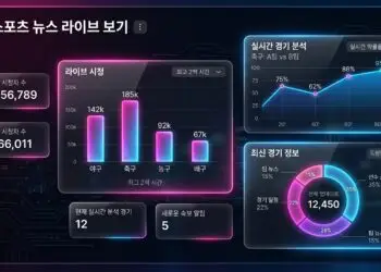 스포츠 뉴스 라이브 보기