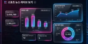 스포츠 뉴스 라이브 보기