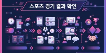 스포츠 경기 결과 확인