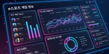e스포츠 게임 정보