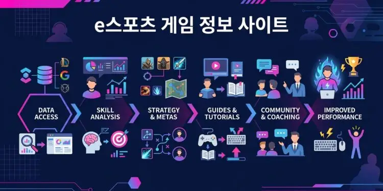 e스포츠 게임 정보 사이트