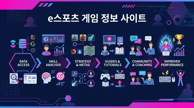 e스포츠 게임 정보 사이트
