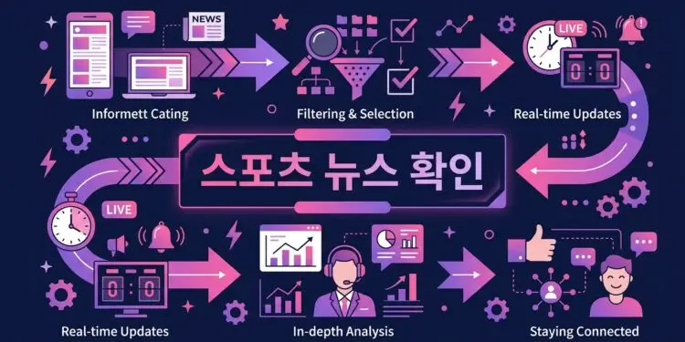 스포츠 뉴스 확인