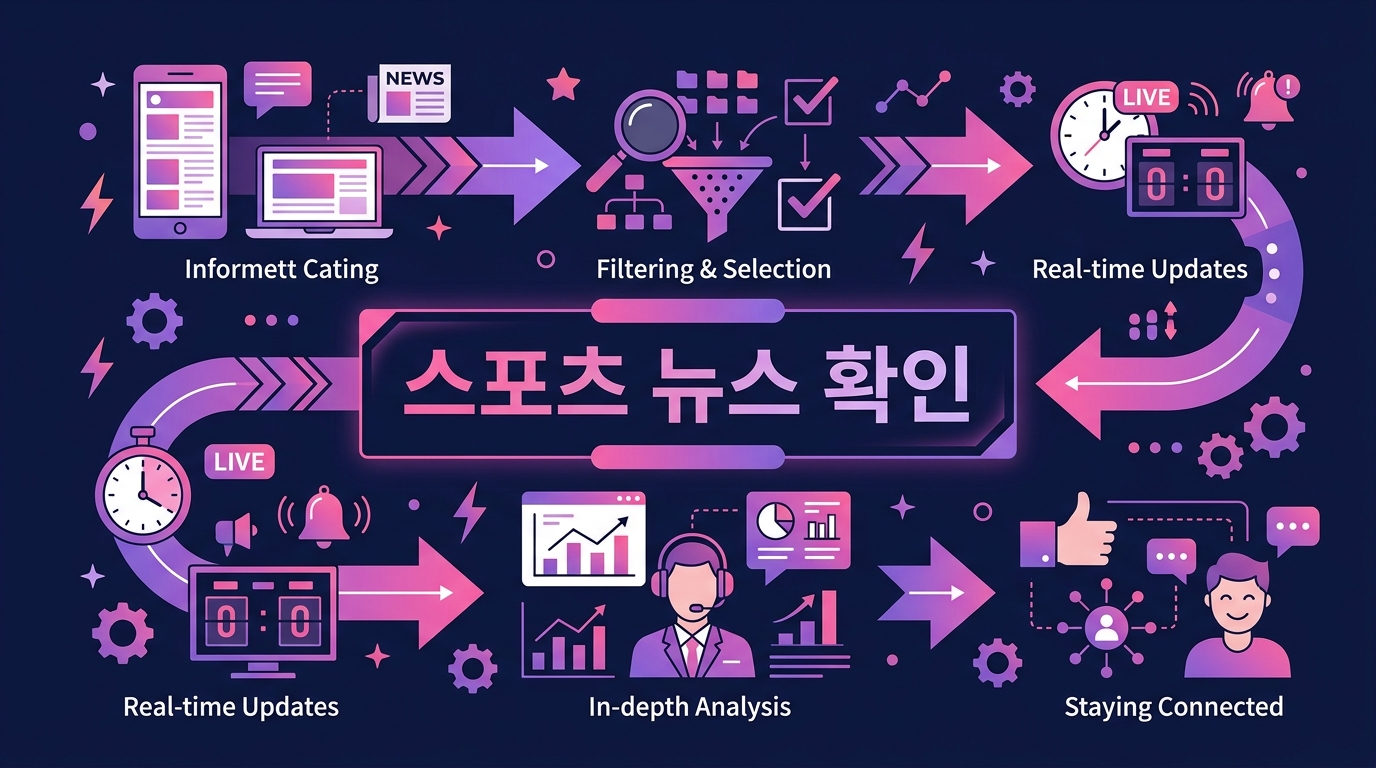 스포츠 뉴스 확인